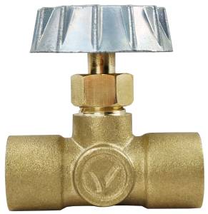 Valvula aguja hembra 006 x 006mm 1/4" x 1/4" Vianti