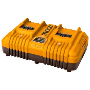 Cargador De Baterias Ion Litio 4.0A 20V 2 Puertos Ingco