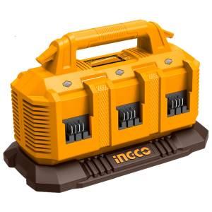 [287884ZN] Cargador de baterias ion litio 4.0a 20v 6 puertos Ingco