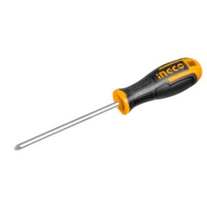 Desarmador Phillips #1 3/16" x 4" mango con grip Super Ingco