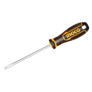 [HSDSL5100] Desarmador Plano 7/32"X 4" Mango Con Grip Super Ingco