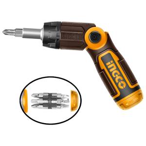 Desarmador de matraca articulado 12 puntas Ingco