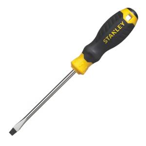 [STMT60826-840 / 21481] Desarmador plano mango con grip 1/4" x 4" Stanley