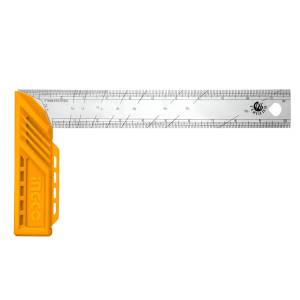 Escuadra Para Carpintero 12" De Acero Inoxidable Ingco