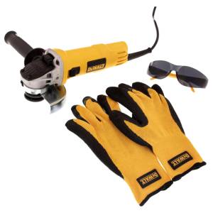 [287436ZN] Esmeriladora Angular 4-1/2" 800W 12000 Rpm Guantes/Gafas Dewalt