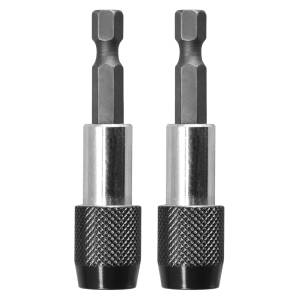 Extension magnetica para punta 1/4" x 60mm con 2pz Ingco