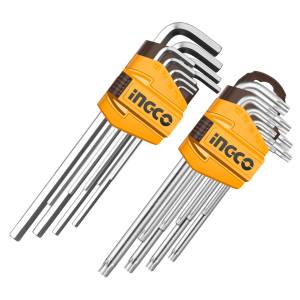 [HHKSET0181] Juego 18 Llaves Allen 1.5-10Mm Y Torx T10 A T50 Ingco