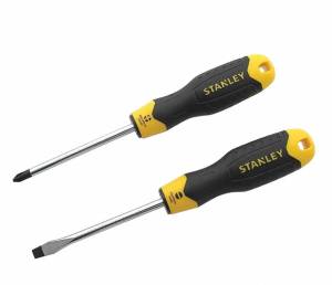 [283042ZN] Juego 2 desarmadores mango con grip Stanley