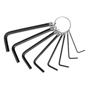 Juego 8 Llaves Allen Standard Tipo Llavero All-P8P Pretul
