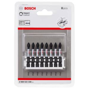 [2608522330] Juego 8 puntas PH2 2" Bosch