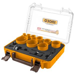 Juego De Brocasierras Bimetalicas Con 13 Pz Ingco