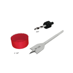 Juego para instalar cerraduras 3pz kit Aksi