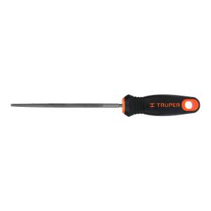 Lima redonda bastarda 6" con mango lrb6t Truper