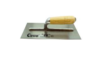 [280819ZN] Llana lisa 6 remaches 11" x 5" mango de madera 88 Celta