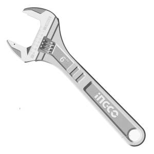 [HADW131062 / 21814] Llave Ajustable (Perico) 06" Cromada Hadw131062 Ingco