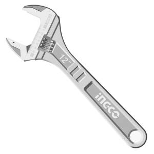 [HADW131122 / 21817] Llave Ajustable (Perico) 12" Cromada Hadw131122 Ingco