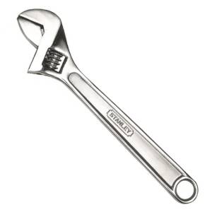 [87-434LA / 15508] Llave ajustable (perico) 12" cromada Stanley