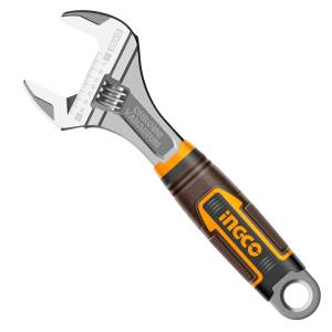 [HADW131088] Llave ajustable [perico] 08 crom mango con grip CrV Ingco