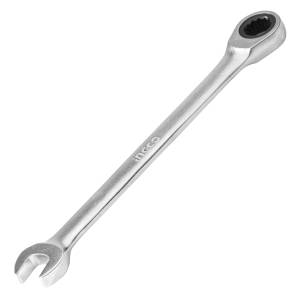[HCSPAR081] Llave combinada 08mm con matraca CrV Ingco