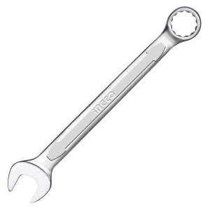 Llave combinada 09mm acero mate CrV Ingco