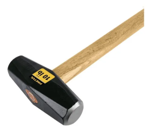 [22206] Marro Nevado 10Lbs Mango Fibra De Vidrio 36" Pretul