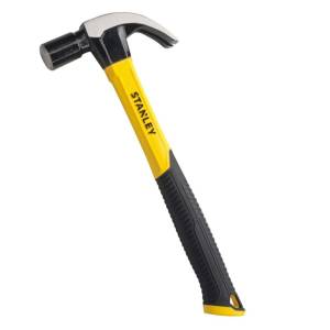 [STHT51392-40] Martillo uña curva mango fibra de vidrio 20 oz Stanley