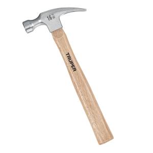 Martillo uña recta 16oz granallado mar-16 Truper