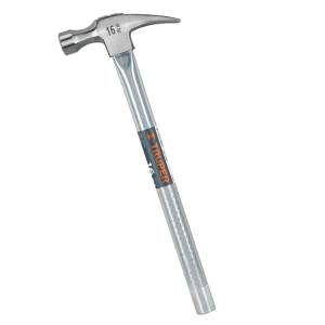 Martillo uña recta mango tubular 16oz promo mtr-16 Truper