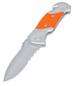 [17023] Navaja De Bolsillo De Metal 5" Con Seguro Nv-5 Truper