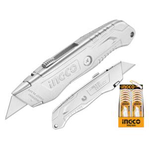 [HKNS11615 / 22400] Navaja Retractil Aluminio 6" Super Select Hkns11615 Ingco