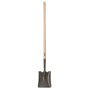 [22508] Pala Cuadrada Mango De Madera Largo Pretul