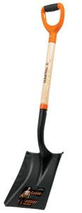 [17161] Pala Cuadrada T2000 Mango De Madera Puño "Y" Truper