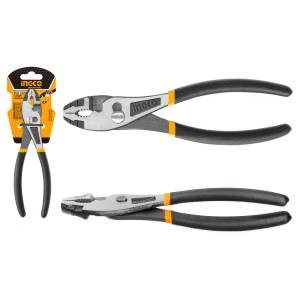 [281050ZN] Pinza chofer 06" mango cubierto PVC Industrial Ingco