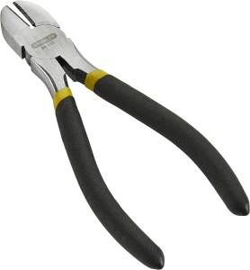 Pinza de corte diagonal 06" con mango cubierto Stanley