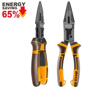 [HCLNP58200] Pinza De Punta-Corte 8.5" Mango Con Grip Ingco