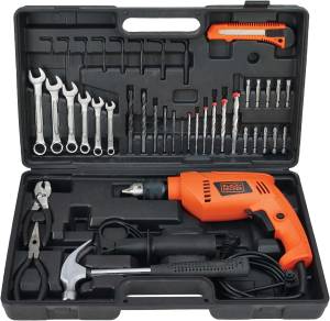 [283138ZN] Rotomartillo 1/2" 550w con 40 accesorios B&D