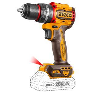 Rotomartillo atornillador inalambrico 1/2" 66N 20v sin baterias/cargador BL Ingco