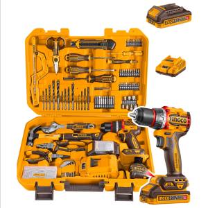 [UHKTHP11651] Rotomartillo Inalambrico 20V 66Nm Con Cargador Y Bateria Con 164Pz Bl Ingco