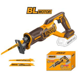 Sierra Sable Inalambrica 20V 0-2800Rpm Sin Bateria Y Cargador Ingco