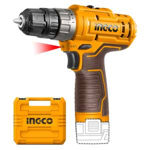 Taladro atornill inalambrico 3/8" 12v 2 baterias/maletin recargador USBC Ingco
