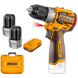 [286891ZN] Taladro Inalambrico 1/2" 16V 60Nm 2 Baterias/Cargador Bl Ingco