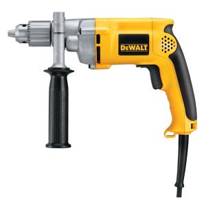 Taladro Reversible Industrial Carcaza Metal 1/2" 600W Dewalt