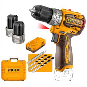 Taladro/Rotomartillo 1/2" 16V 60Nm 2 Baterias/Cargador/Brocas Bl Ingco