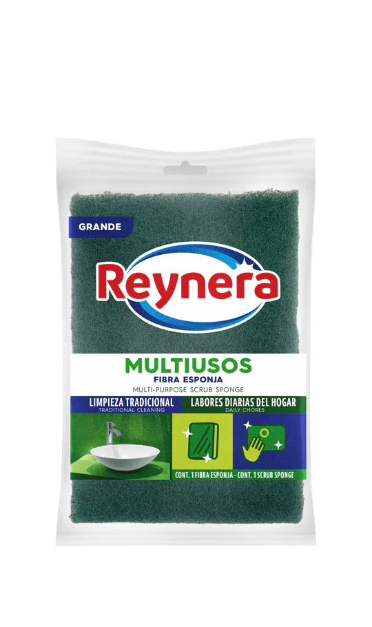 [4013G] FIBRA ESPONJA MULTIUSOS GRANDE REYNERA