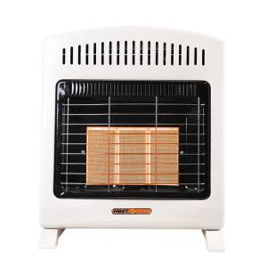 [HG3WLP] Calefactor piso y pared 3 radiantes gas LP Heat Wave