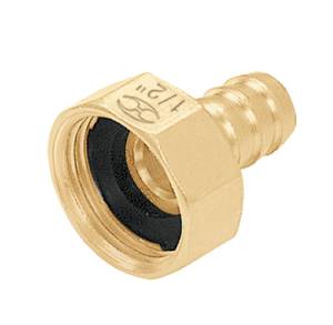 [12700] Conexion Manguera Hembra 013Mm 1/2" Laton Truper