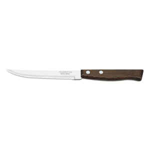 [22200405 / 23083] Cuchillo Para Asado Con Sierra Mango De Madera 5 Trad Tramontina