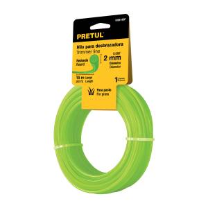[196340ZN] Hilo desbrozadora 2.0mmx15mt verde HIDE80P Pretul