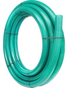 [MSV.1".30 / 7001] Manguera de succion PVC verde 025mm 1" 30 mt MSV Boro