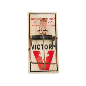 [VIC040] Ratonera de madera chica VICTOR